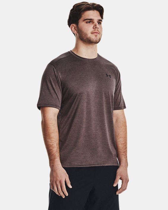 Men's UA Tech™ Vent Short Sleeve in Gray image number 0